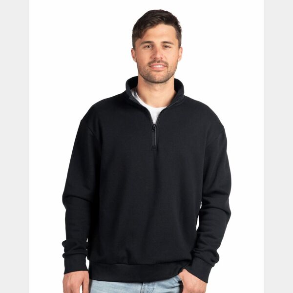 Unisex Fleece Quarter-Zip Pullover Thumbnail