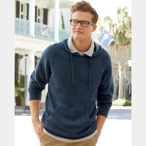 Unisex Special Blend Raglan Hooded Sweatshirt Thumbnail