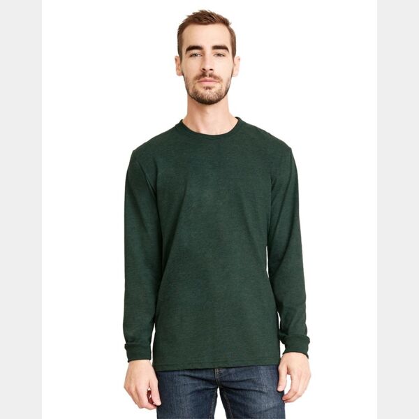 Unisex Sueded Long Sleeve T-Shirt Thumbnail