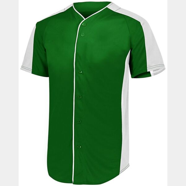 Men's Full Button Baseball Jersey Thumbnail